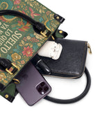 "Suelto lo que ya no me sirve" ver.3 Small Leather Handbag - interior | Paleta Bags