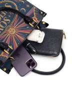 "Soy suficiente, tal y como soy" ver.3 Small Leather Handbag - interior | Paleta Bags