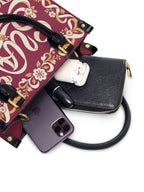 "Suave pero inquebrantable" ver.1 Small Leather Handbag - interior | Paleta Bags
