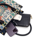 "Suave pero inquebrantable" ver.6 Small Leather Handbag - interior | Paleta Bags