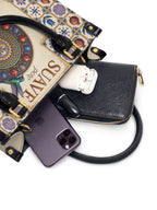 "Suave pero inquebrantable" ver.5 Small Leather Handbag - interior | Paleta Bags