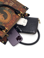 "Primero me pertenezco a mí" ver.1 Small Leather Handbag - interior | Paleta Bags