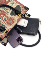 "Caí, me levanté, florecí" ver.2 Small Leather Handbag - interior | Paleta Bags