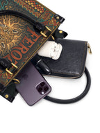 "Feroz. Arraigada. Radiante" ver.6 Small Leather Handbag - interior | Paleta Bags