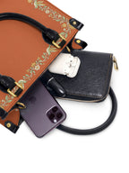 "HUITZILIN" Small Leather Handbag - interior | Paleta Bags