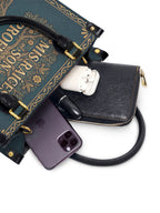 "Mis Raíces son Profundas" ver.2 Small Leather Handbag - interior | Paleta Bags