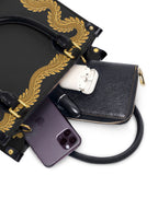 "XIUHCÓATL" Small Leather Handbag - interior | Paleta Bags