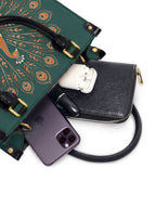 "PENACHO" Small Leather Handbag - interior | Paleta Bags