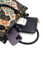 "Mi amor propio es sagrado" ver.5 Small Leather Handbag - interior | Paleta Bags
