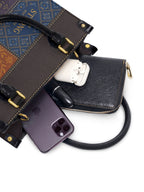 "BILINGÜE" ver.1 Small Leather Handbag - interior | Paleta Bags