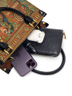 "Primero me pertenezco a mí" ver.7 Small Leather Handbag - interior | Paleta Bags
