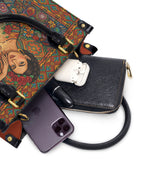 "Luz Propia" ver.3 Small Leather Handbag - interior | Paleta Bags