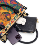 "Poderosa y Libre" ver.2 Small Leather Handbag - interior | Paleta Bags