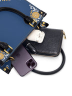 "CEMPASSÚCHIL" Small Leather Handbag - interior | Paleta Bags