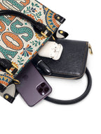 "Soy suficiente, tal y como soy" ver.4 Small Leather Handbag - interior | Paleta Bags