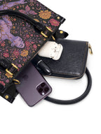 "De mis heridas nacen flores" ver.5 Small Leather Handbag - interior | Paleta Bags