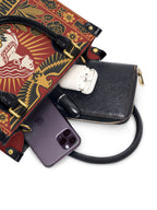 "Primero me pertenezco a mí" ver.3 Small Leather Handbag - interior | Paleta Bags