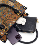 "Vuelo Alto" ver.2 Small Leather Handbag - interior | Paleta Bags