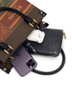 "BILINGÜE" ver.3 Small Leather Handbag - interior | Paleta Bags