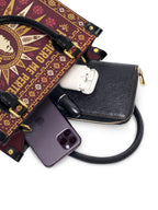 "Primero me pertenezco a mí" ver.5 Small Leather Handbag - interior | Paleta Bags