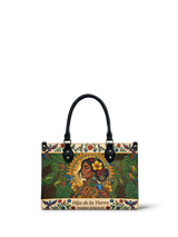 "Soy hija de la tierra" ver.6 Small Leather Handbag