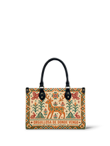 "Orgullosa de donde vengo" ver.1 Small Leather Handbag