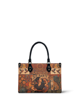 "Soy Fuerte" ver.1 Small Leather Handbag