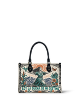 "Soy la dueña de mi destino" ver.2 Small Leather Handbag