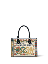 "Suelto lo que ya no me sirve" ver.1 Small Leather Handbag