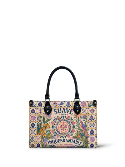 "Suave pero inquebrantable" ver.10 Small Leather Handbag
