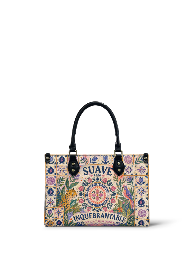 "Suave pero inquebrantable" ver.10 Small Leather Handbag