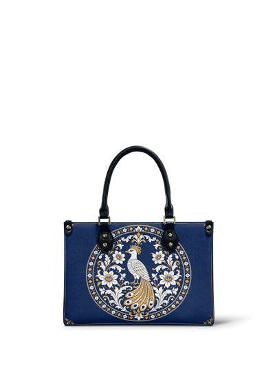 "QUETZALÍ" Small Leather Handbag