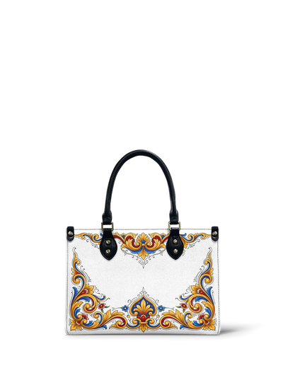 "IXTAC" Small Leather Handbag