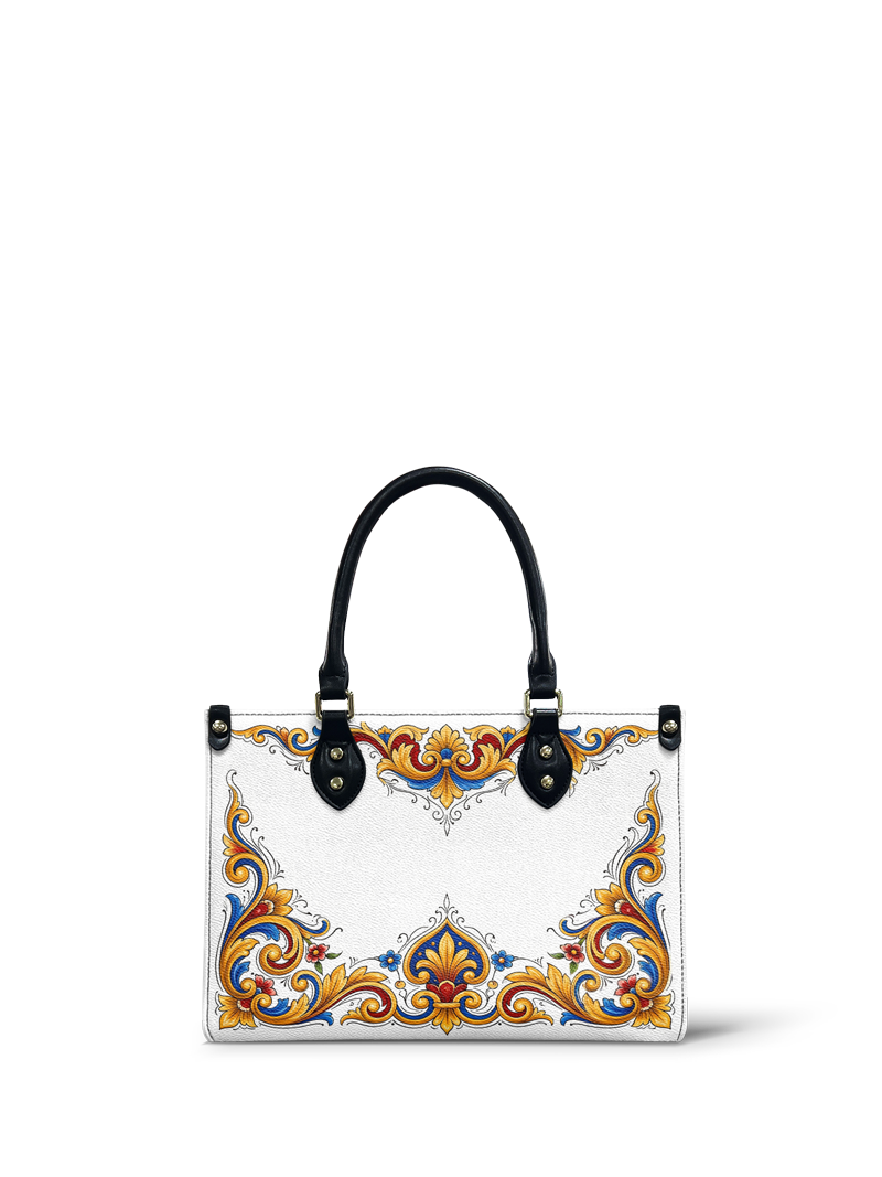 "IXTAC" Small Leather Handbag