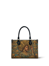 "Mi Raíz es Oro" ver.2 Small Leather Handbag