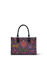 "Otomi Wild Embroidery" ver.2 Small Leather Handbag