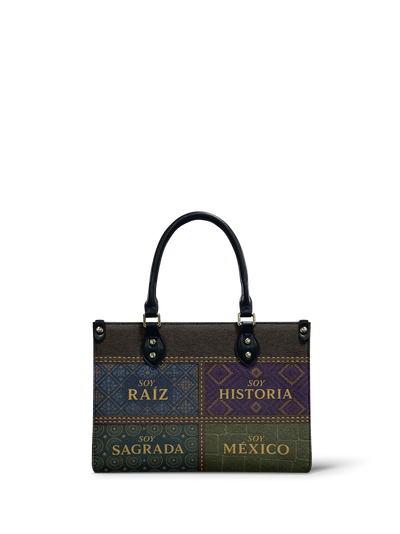 "LAS RAÍCES" ver.1 Small Leather Handbag
