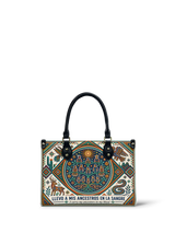 "Llevo a mis ancestros en la sangre" ver.4 Small Leather Handbag