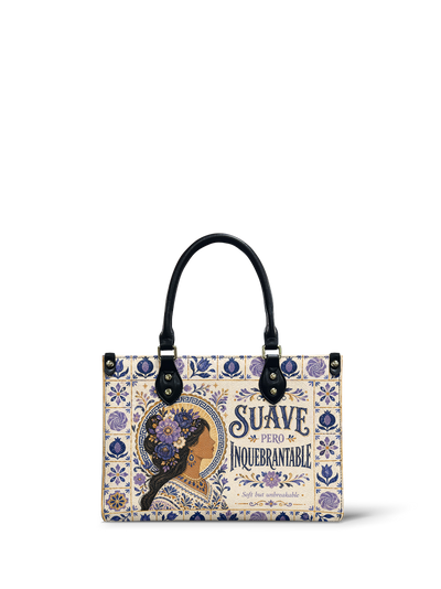 "Suave pero inquebrantable" ver.7 Small Leather Handbag