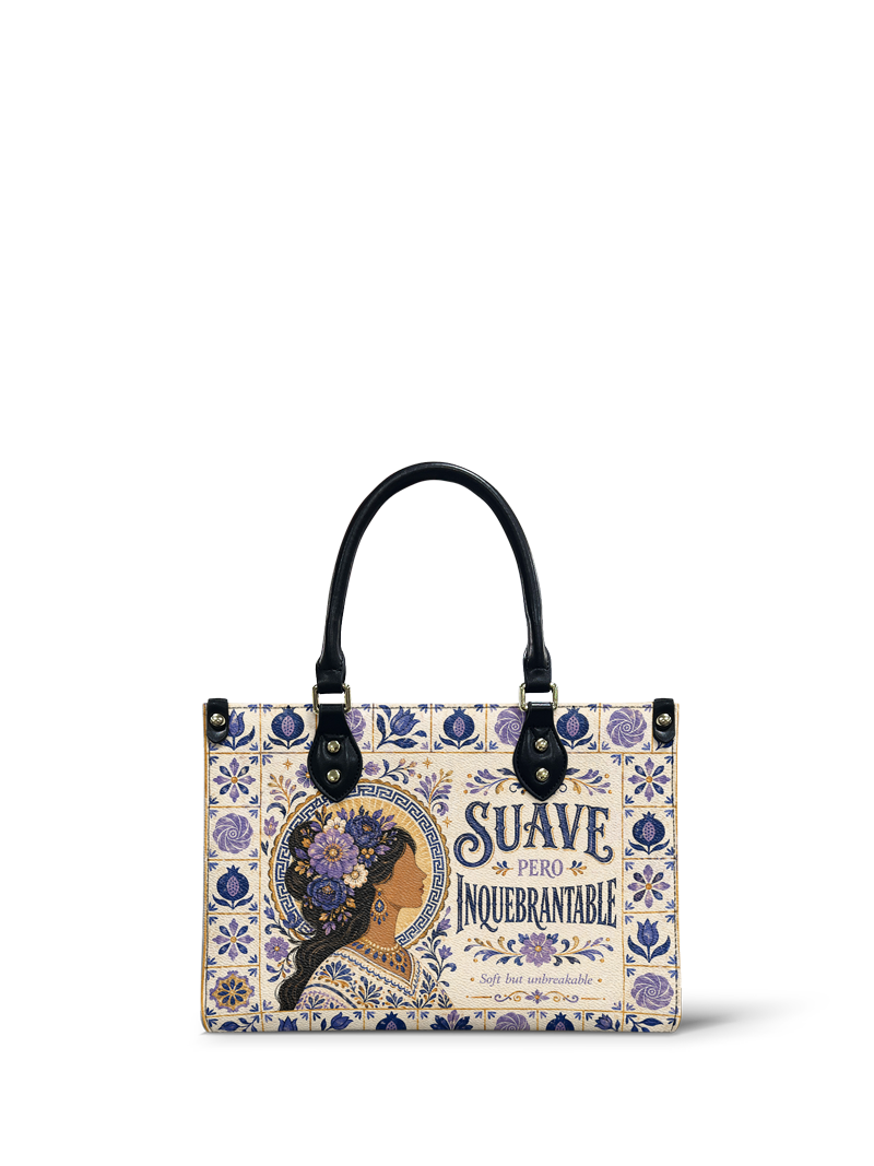 "Suave pero inquebrantable" ver.7 Small Leather Handbag