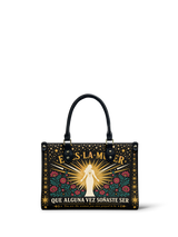 "Eres la mujer que alguna vez soñaste ser" ver.9 Small Leather Handbag