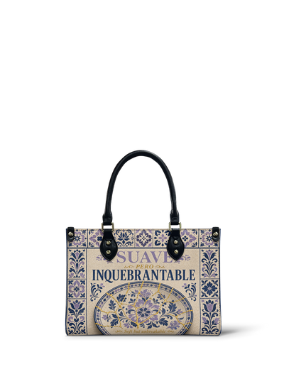 "Suave pero inquebrantable" ver.4 Small Leather Handbag