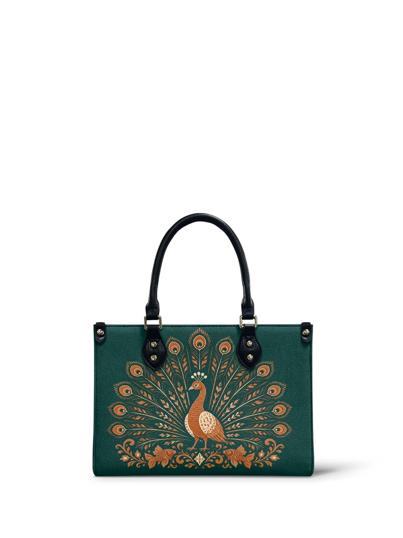 "PENACHO" Small Leather Handbag