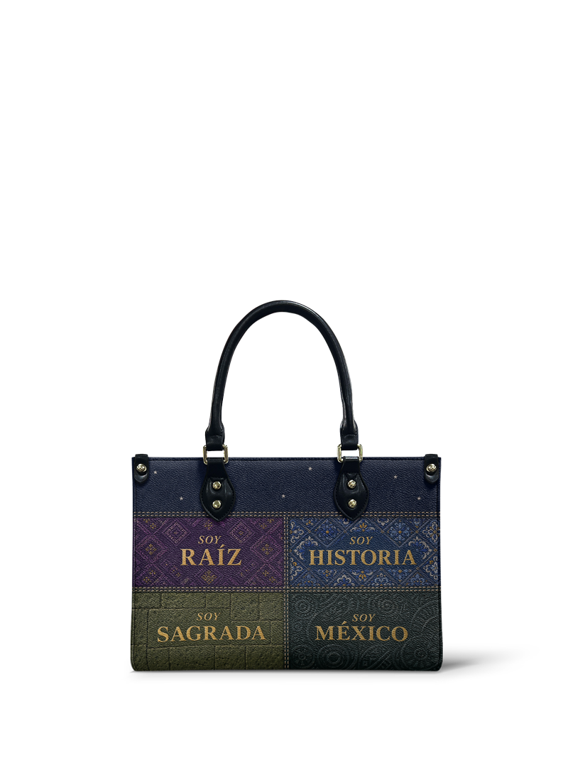 "LAS RAÍCES" ver.3 Small Leather Handbag