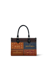 "LAS RAÍCES" ver.2 Small Leather Handbag