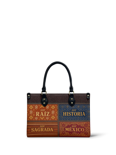 "LAS RAÍCES" ver.2 Small Leather Handbag