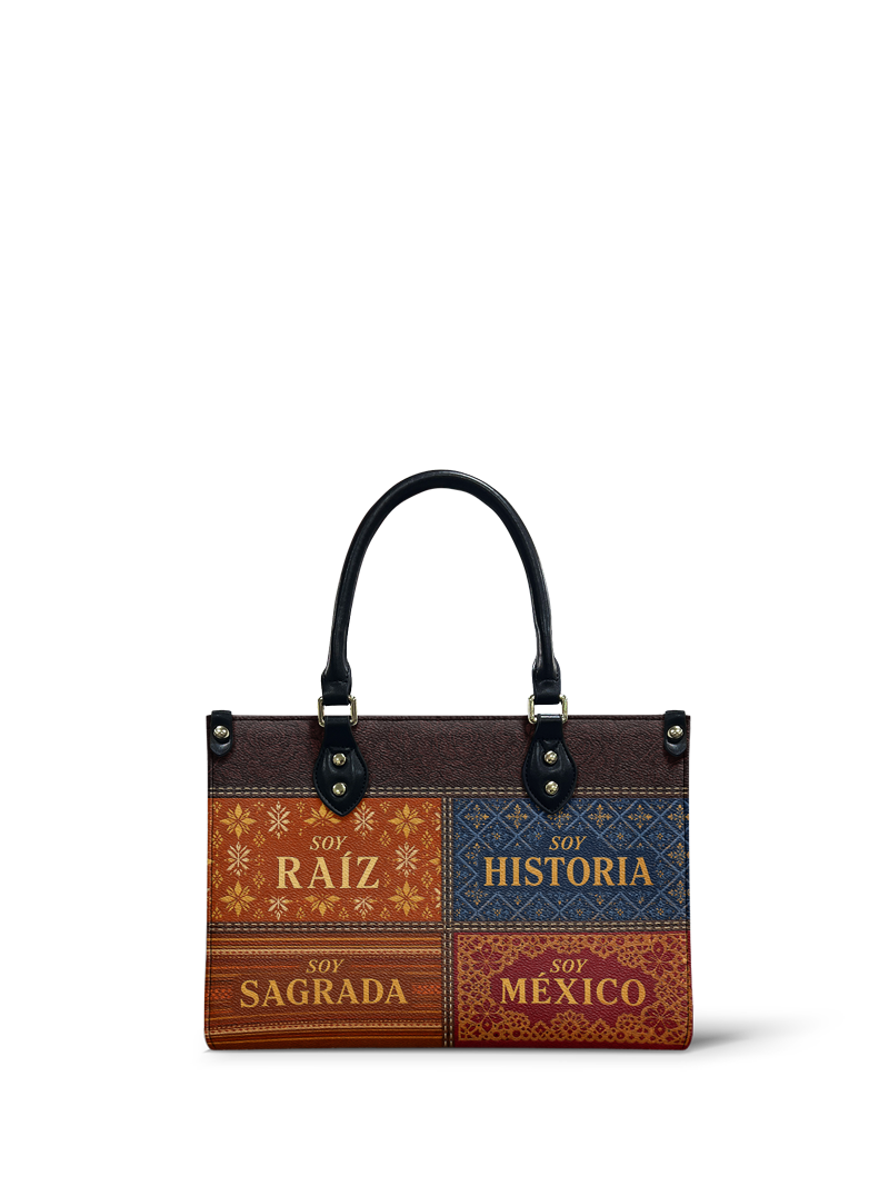 "LAS RAÍCES" ver.2 Small Leather Handbag