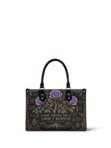 "Otomi Wild Embroidery" ver.4 Small Leather Handbag
