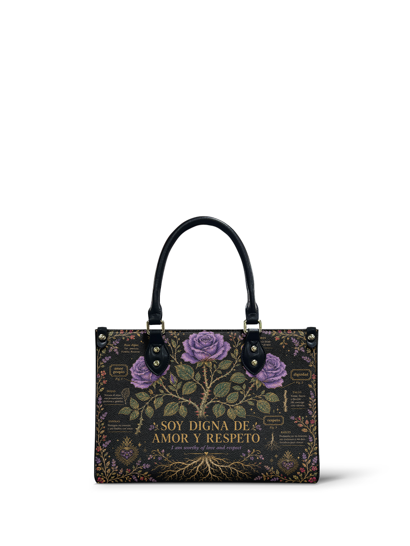 "Otomi Wild Embroidery" ver.4 Small Leather Handbag