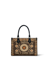 "Soy suficiente, tal y como soy" ver.6 Small Leather Handbag